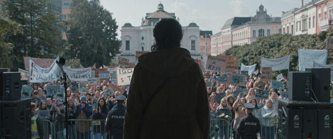 Finálová scéna filmu Oběť se natáčela v Ústí nad Labem. Foto: nutprodukcia.