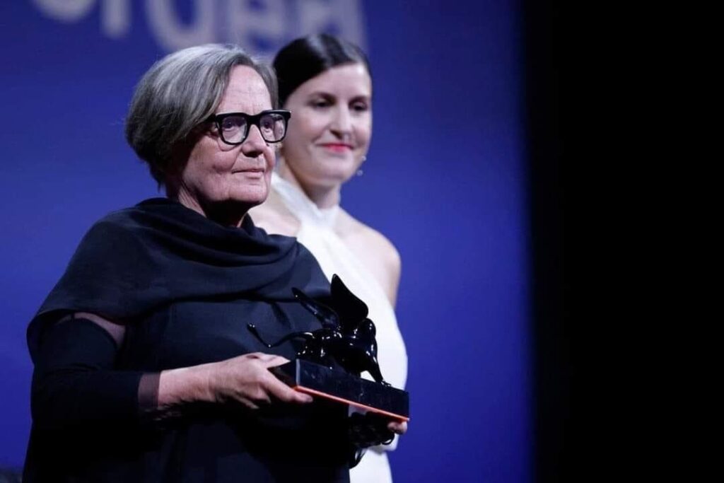 Agnieszka Holland se Zvláštní cenou poroty na 80. ročníku benátského filmového festivalu.