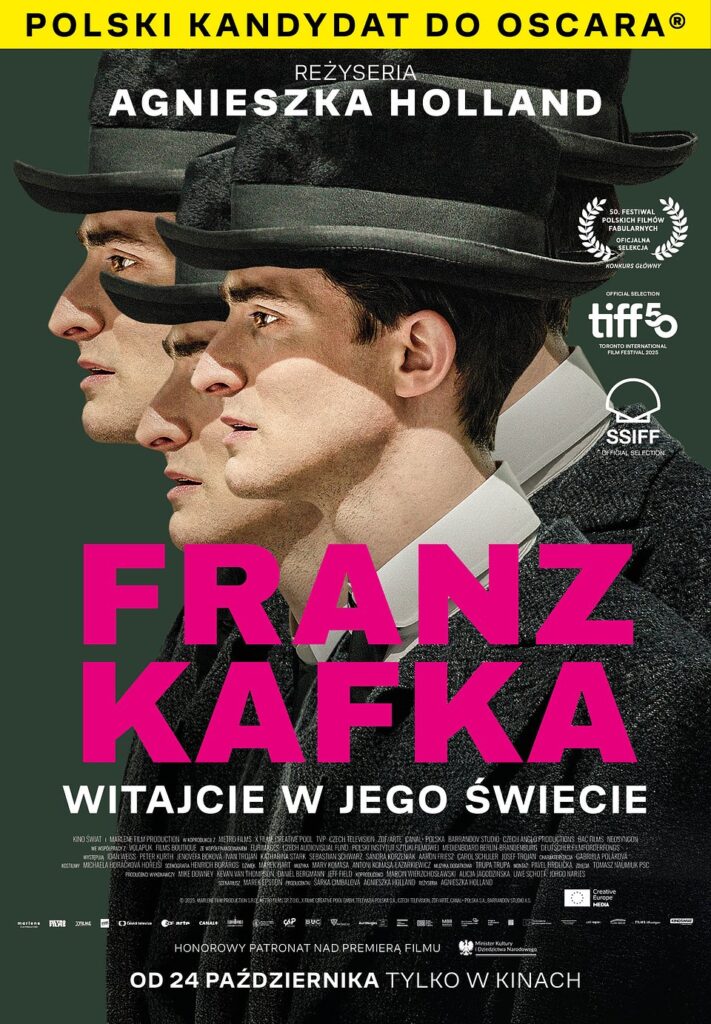 V Polsku jde film do kin pod názvem "Franz Kafka".